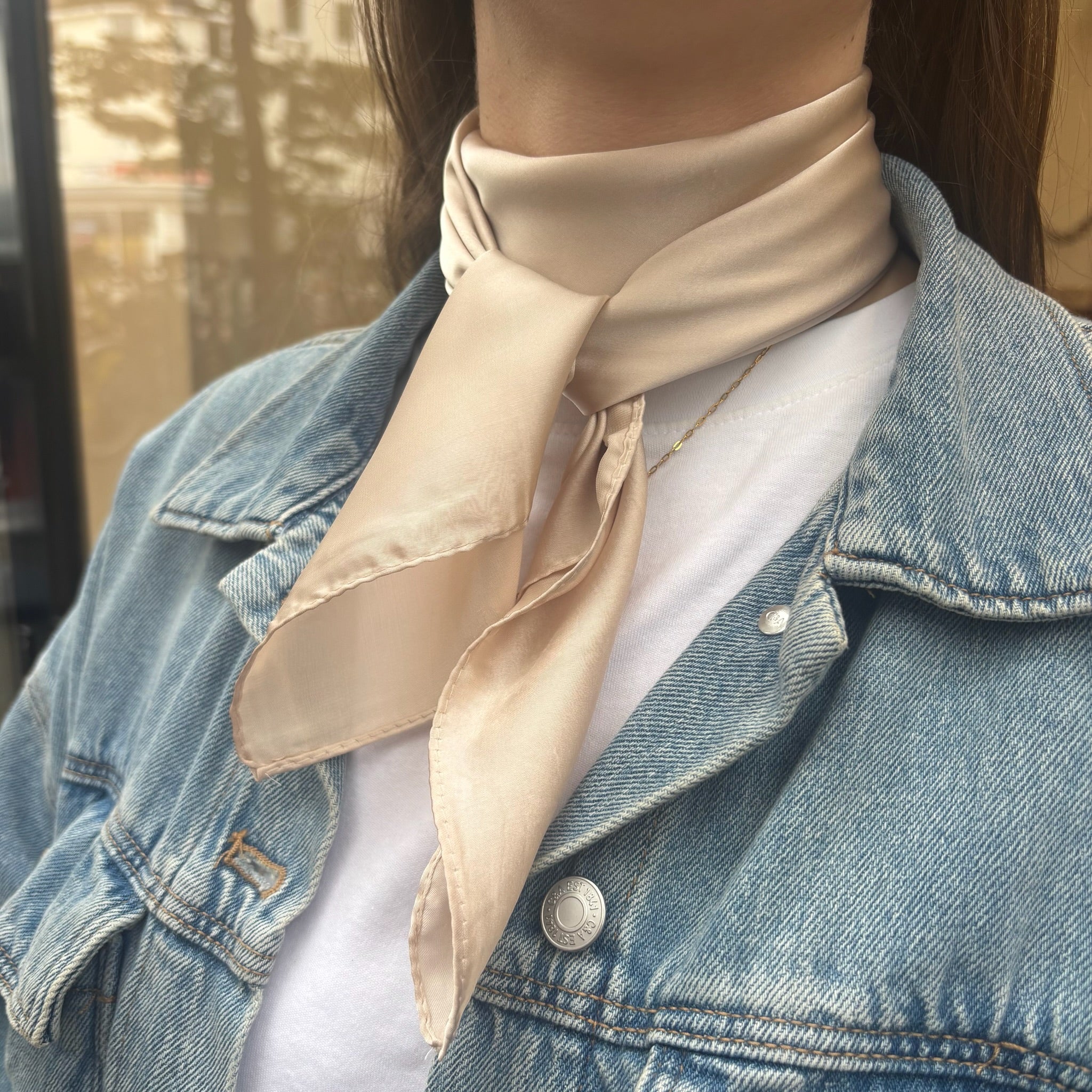 Tuch Beige (silky)