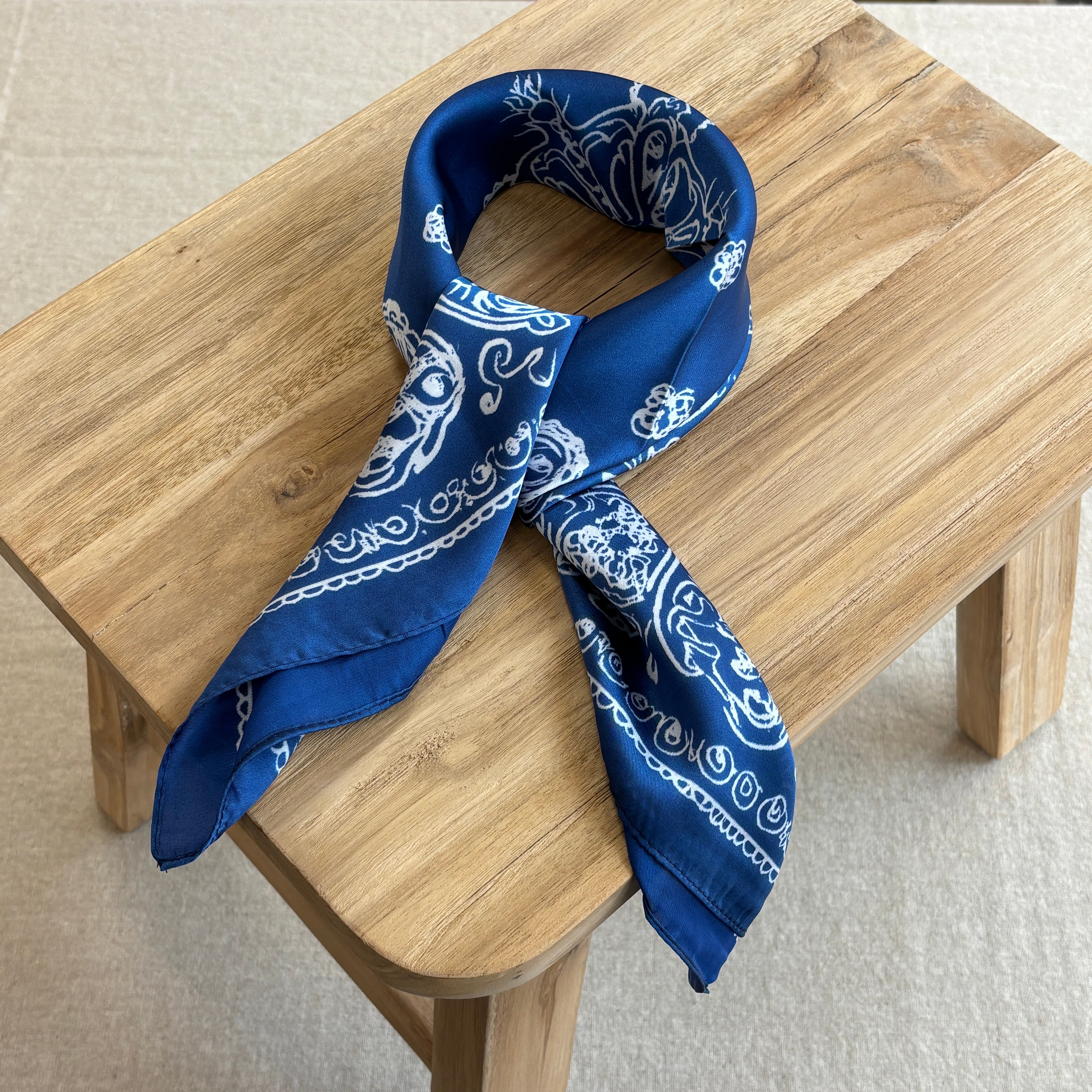 Tuch Indigo (silky)