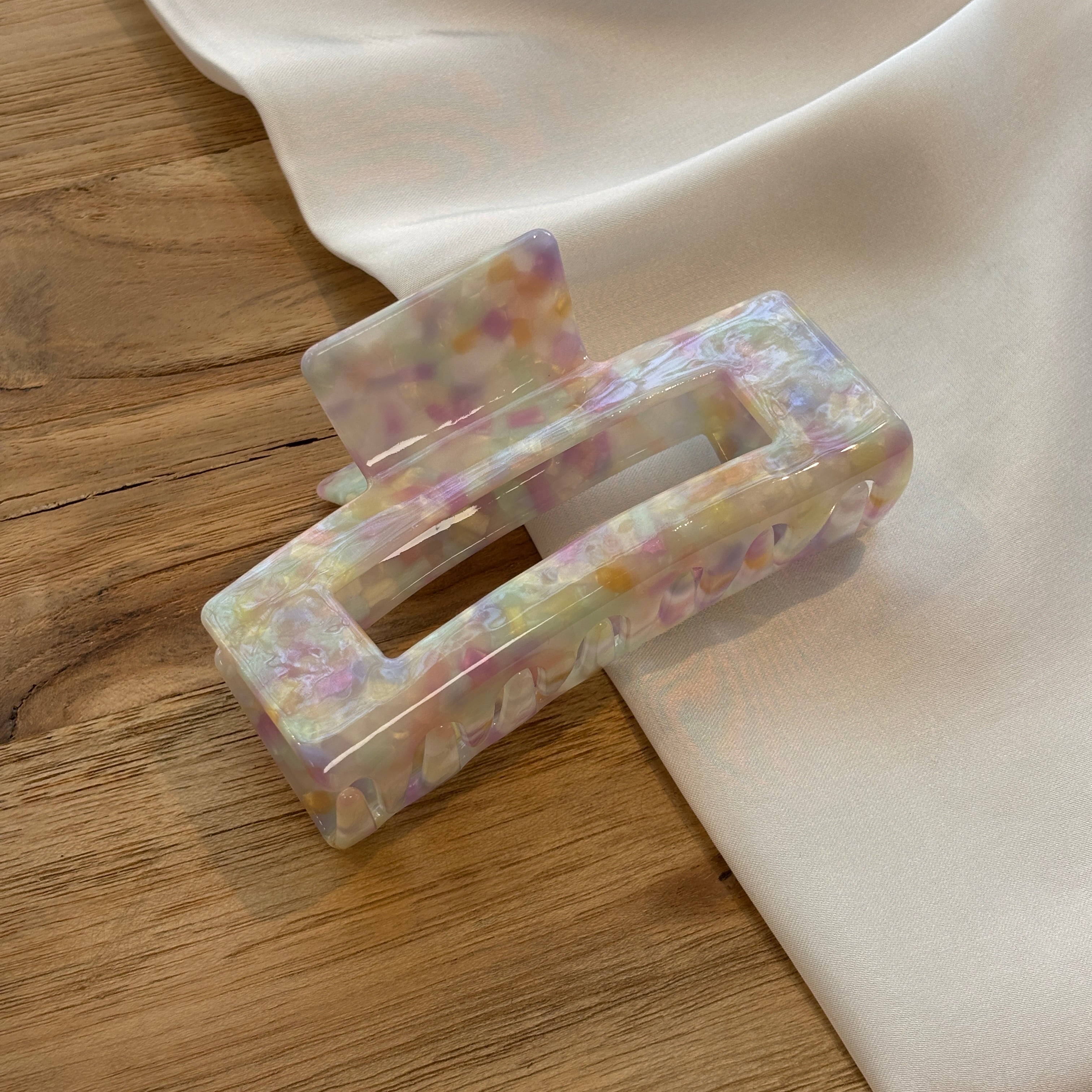 Haarklammer Pastell L