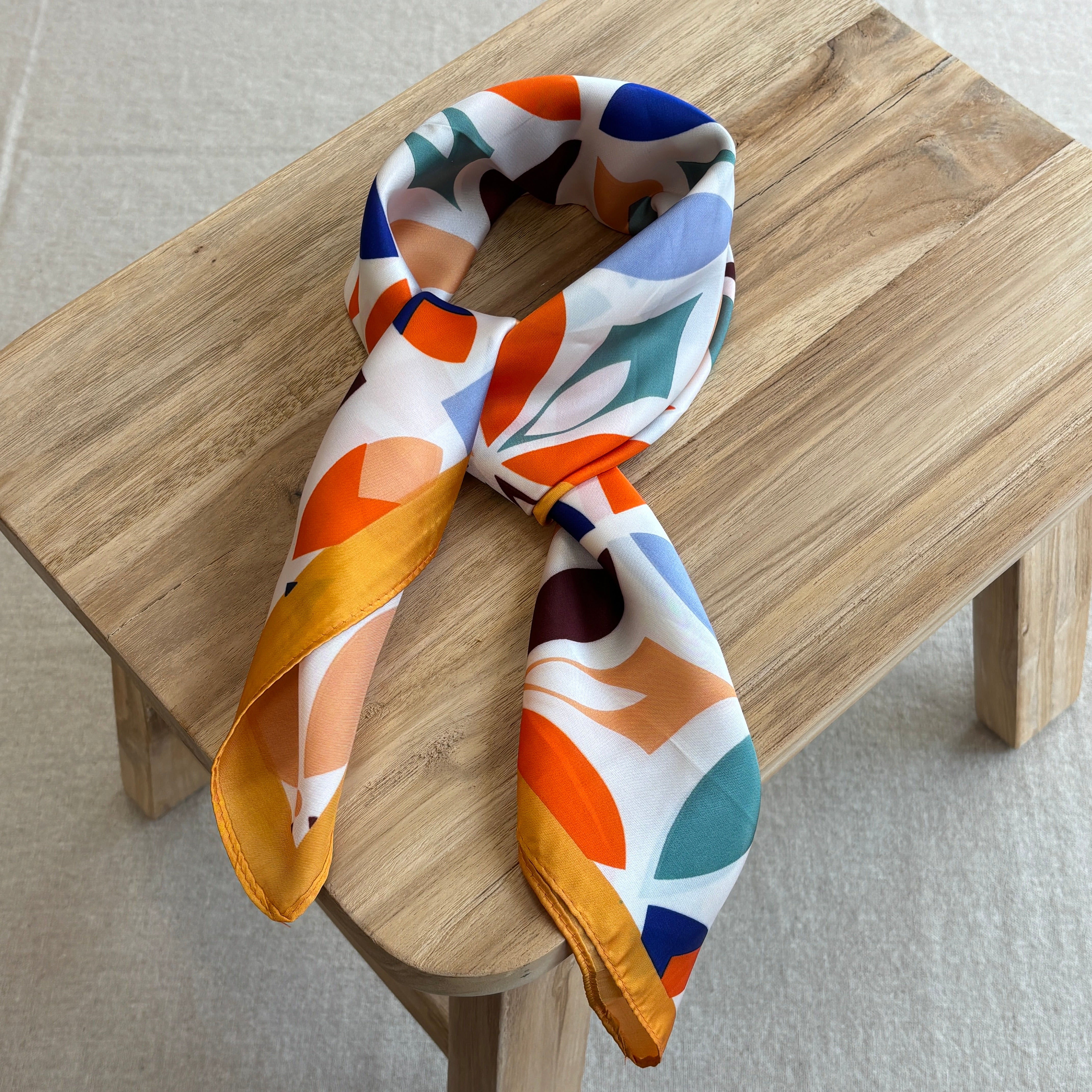 Tuch Mixed Orange (silky)