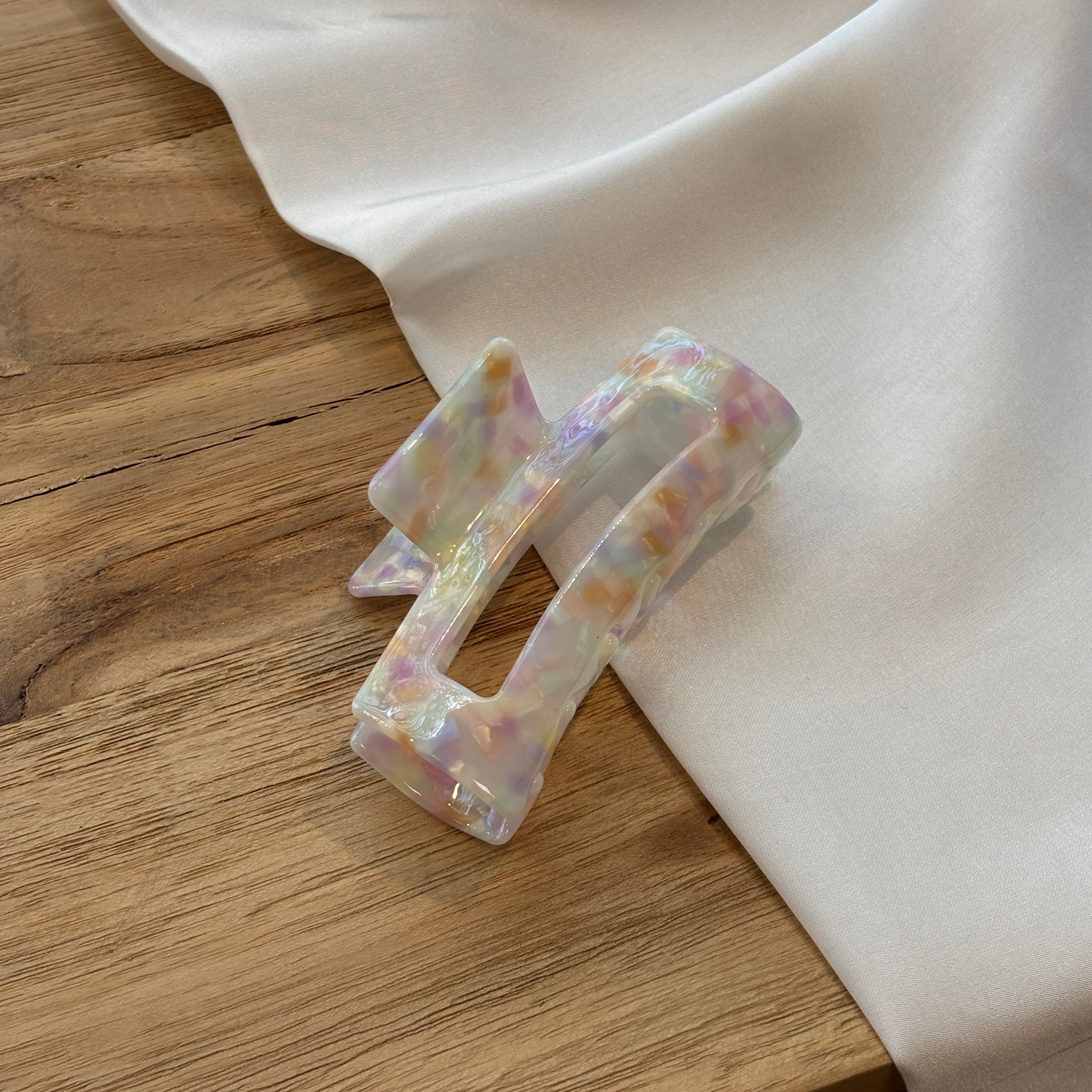 Haarklammer Pastell M