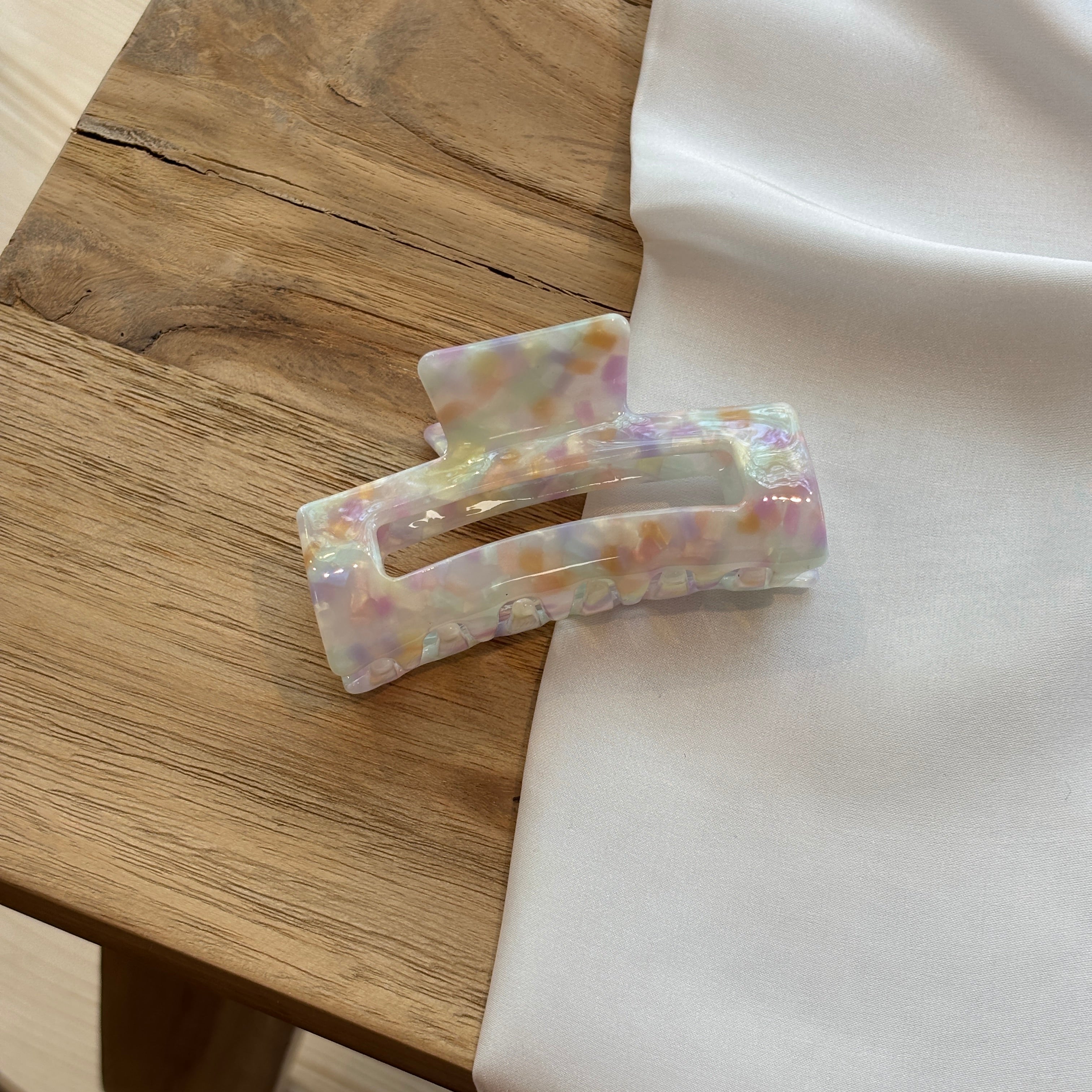Haarklammer Pastell M