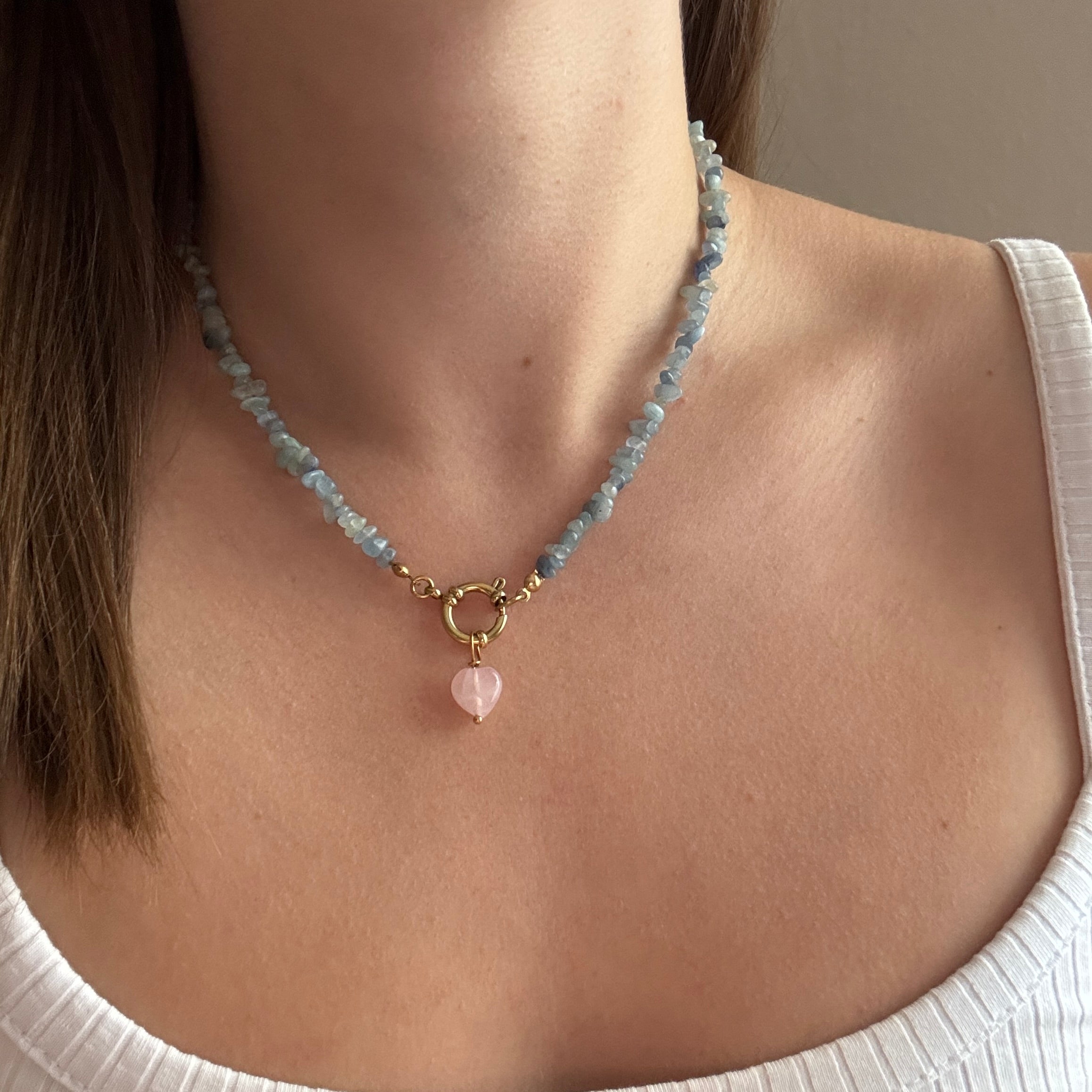 aquamarinkette#Farbe_Gold