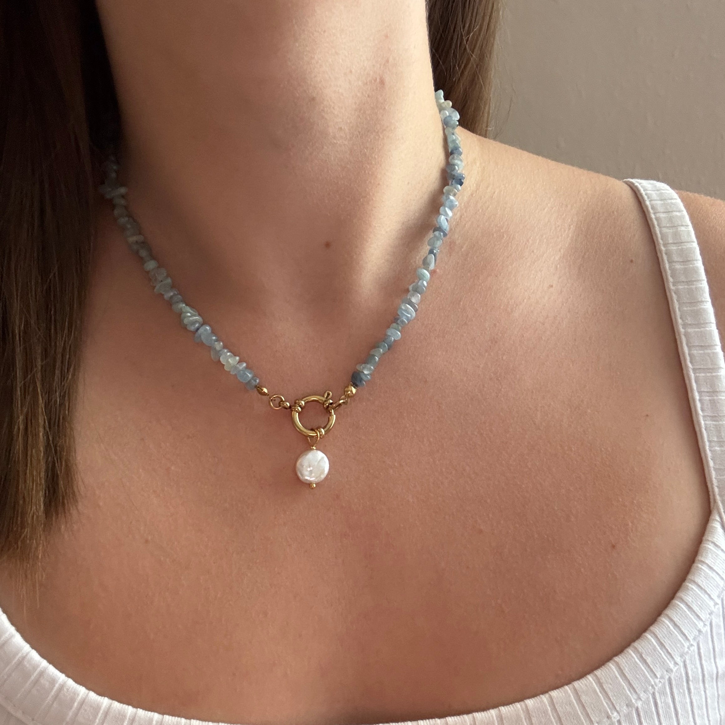 aquamarinkette#Farbe_Gold