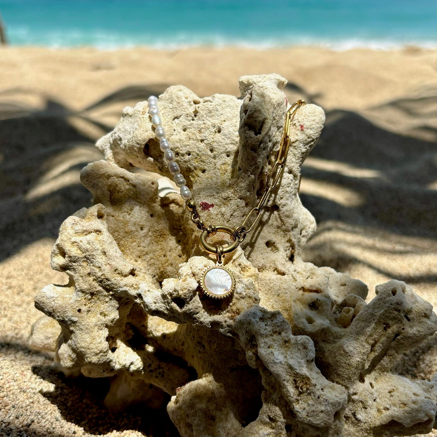 Anhänger Perlmutt Lover