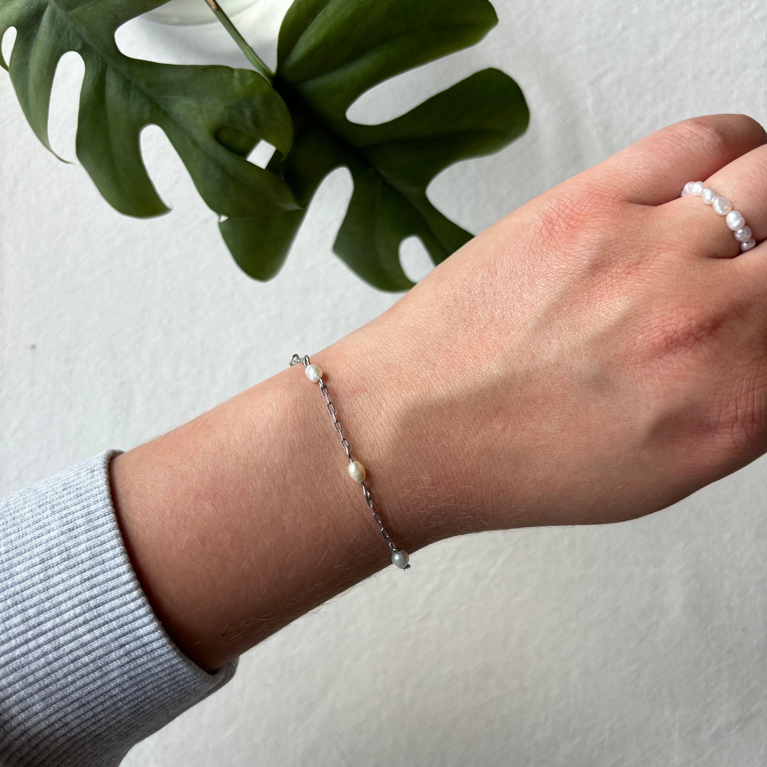 perlaarmband#Farbe_Silber