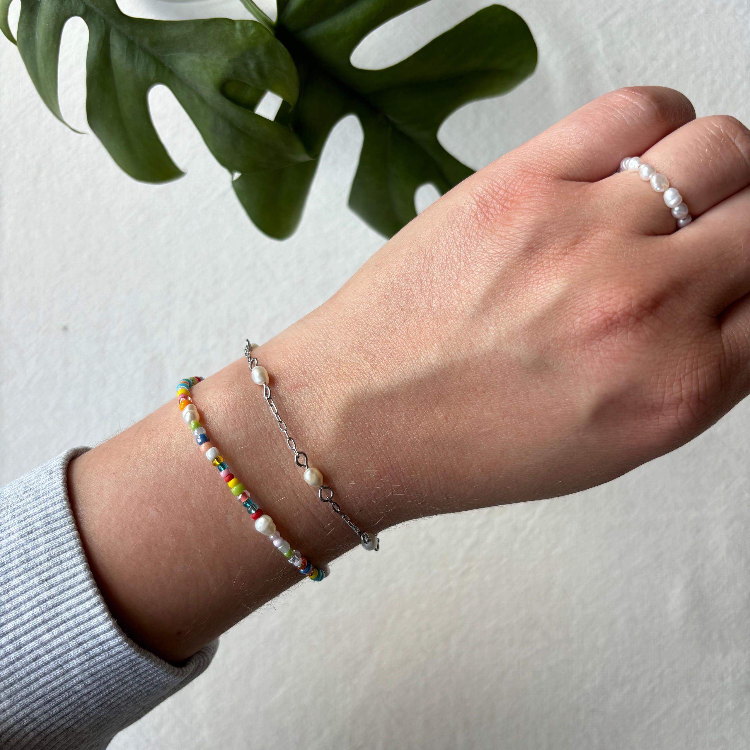 perlaarmband#Farbe_Silber