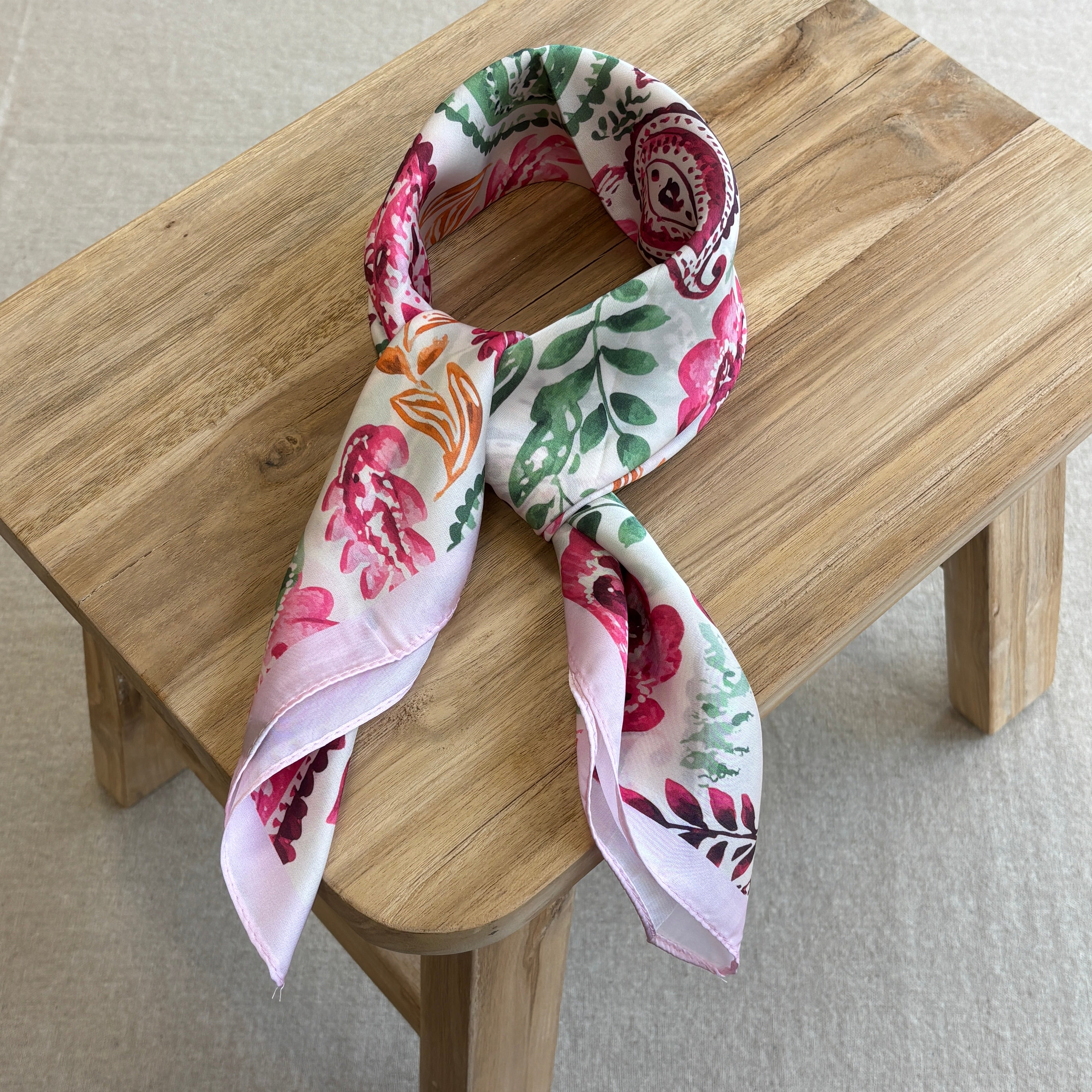 Tuch Pink Garden (silky)