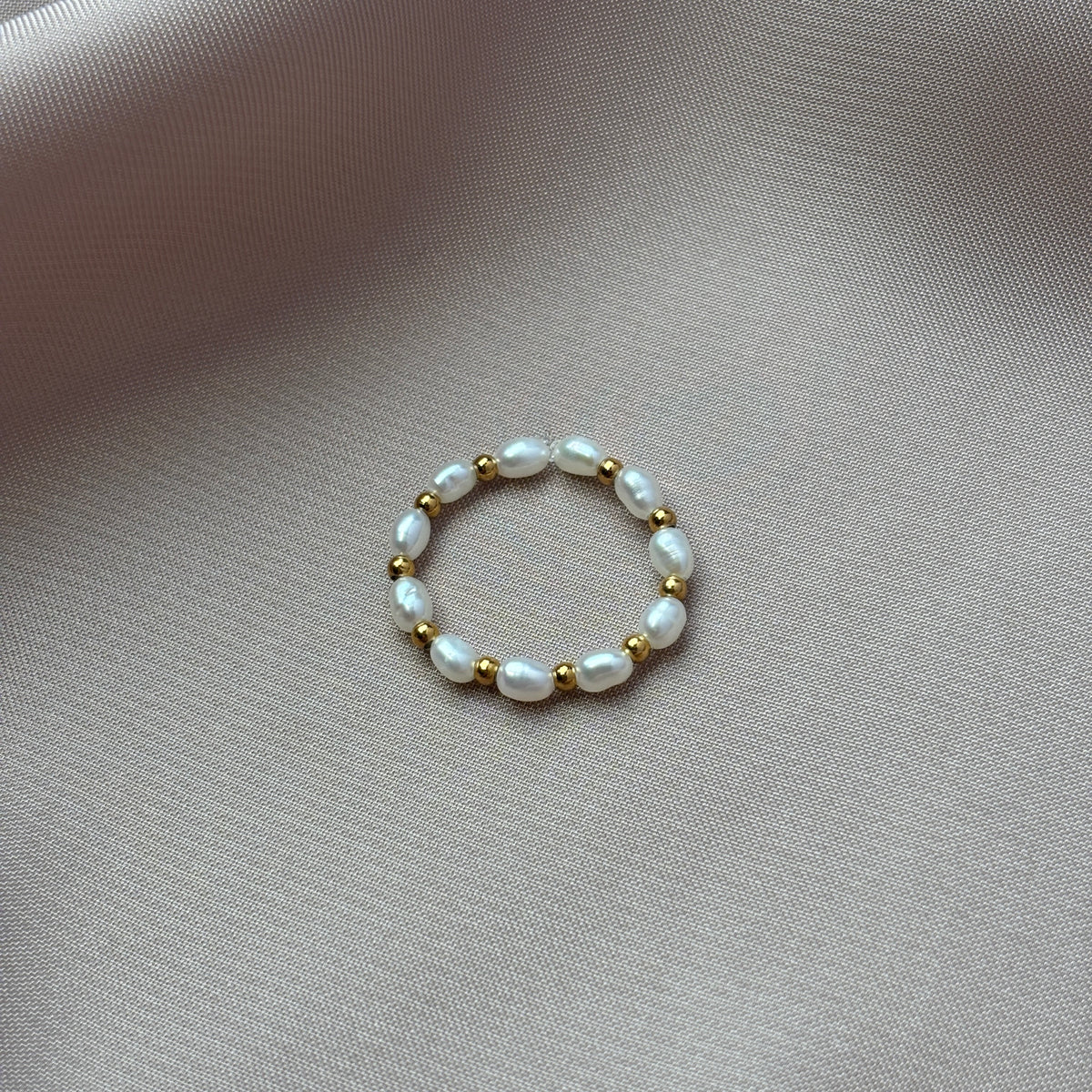 Perlenring#Farbe_Gold
