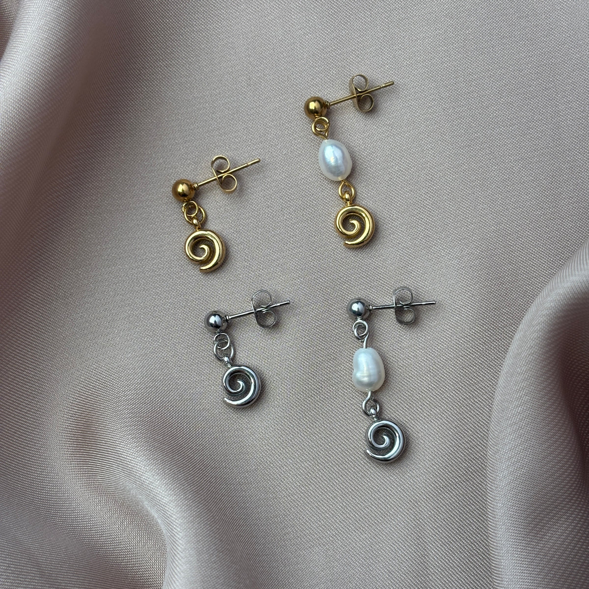 Ohrstecker Mini Swirls
