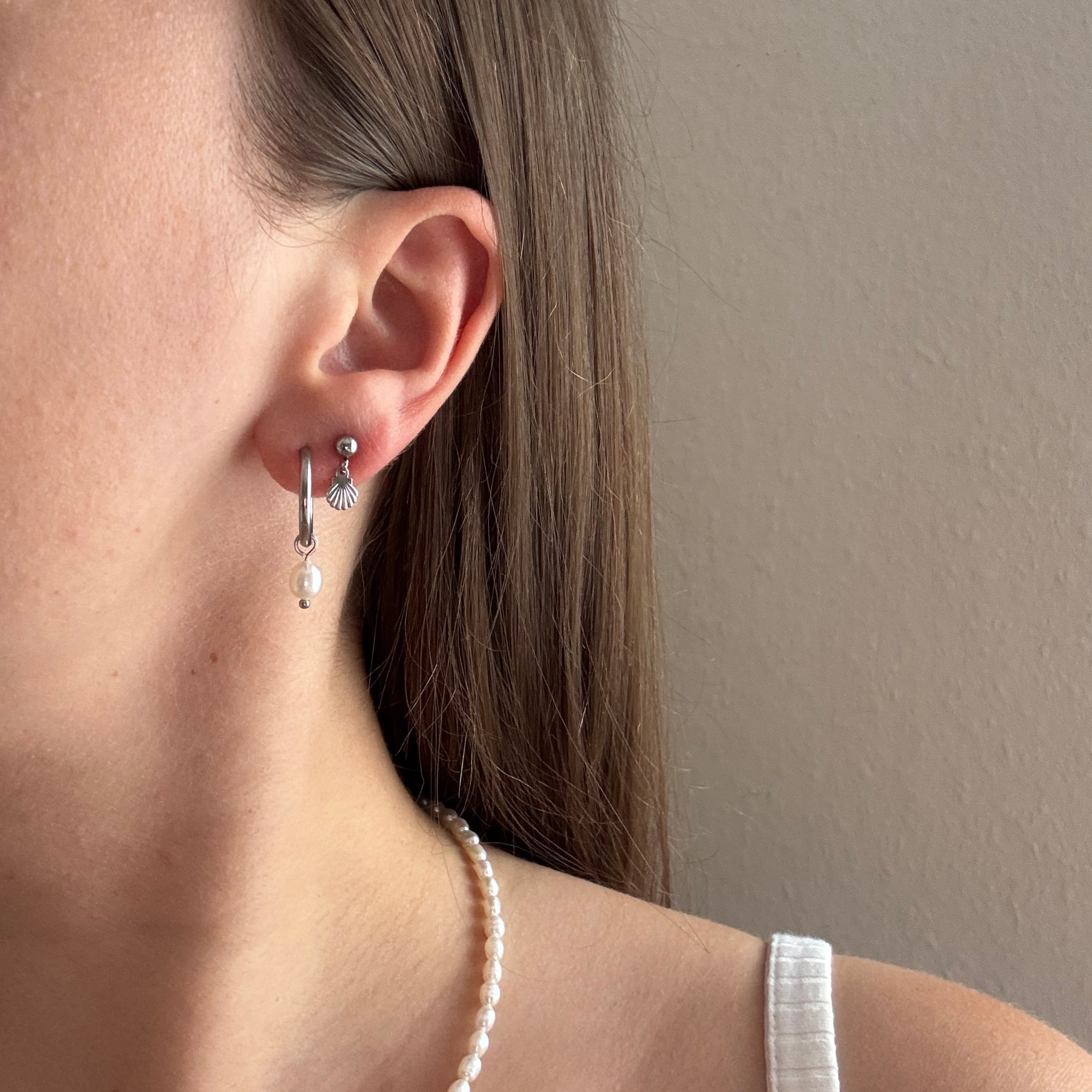 muschelohrstecker#Farbe_Silber