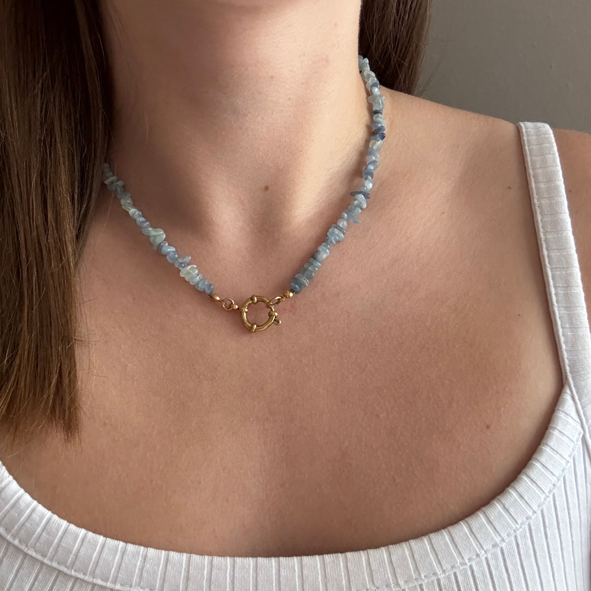 aquamarinkette#Farbe_Gold