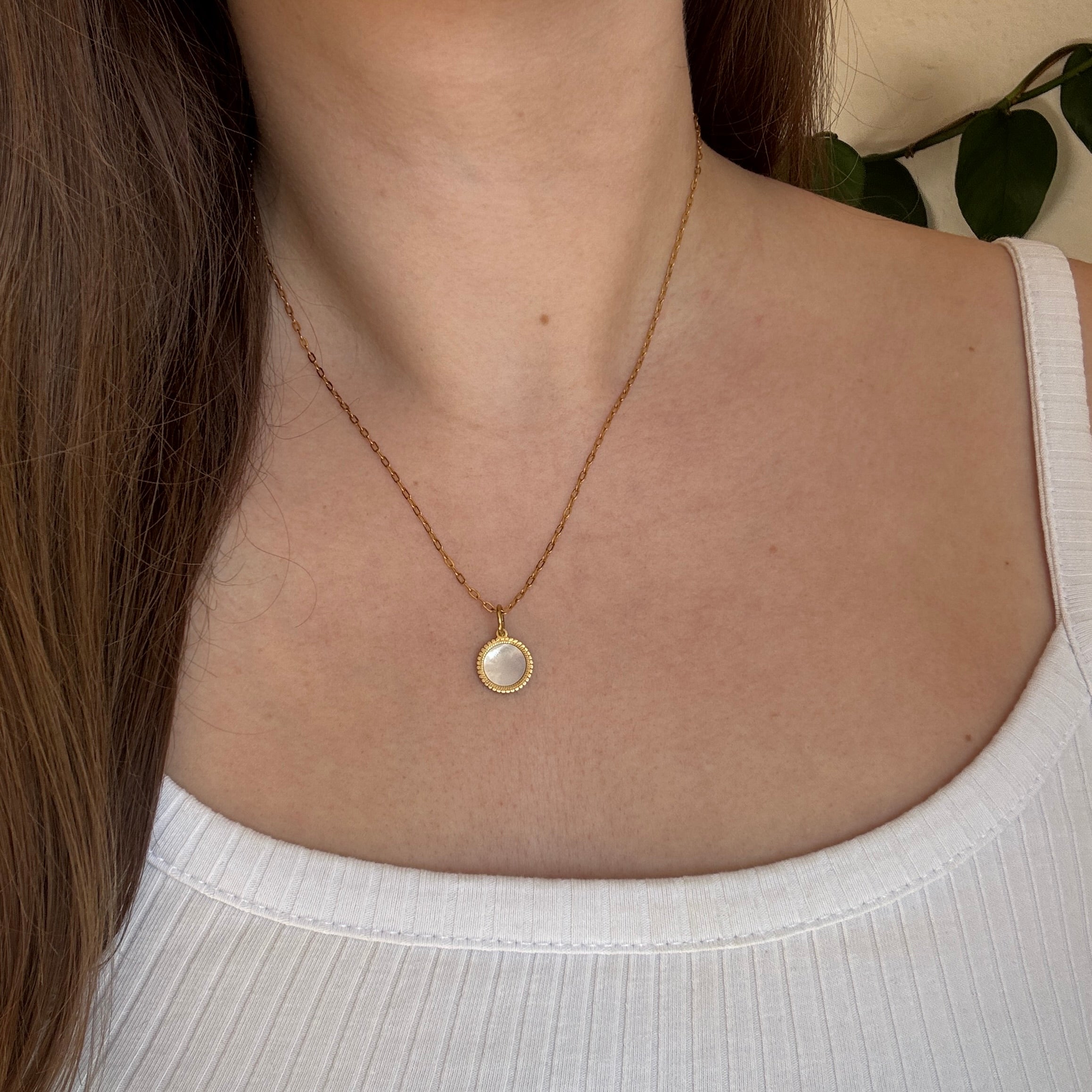 Anhänger Perlmutt Lover