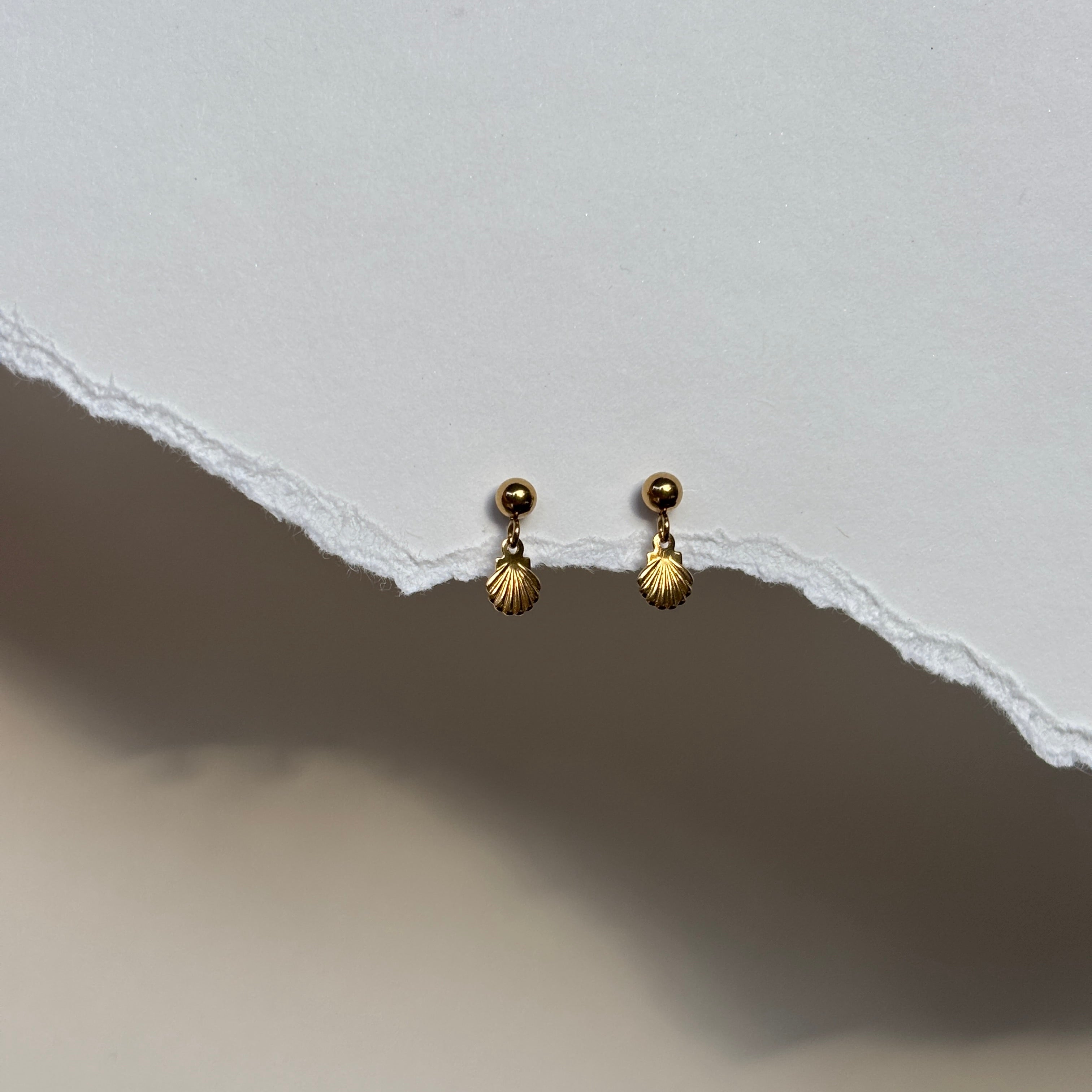 muschelohrstecker#Farbe_Gold