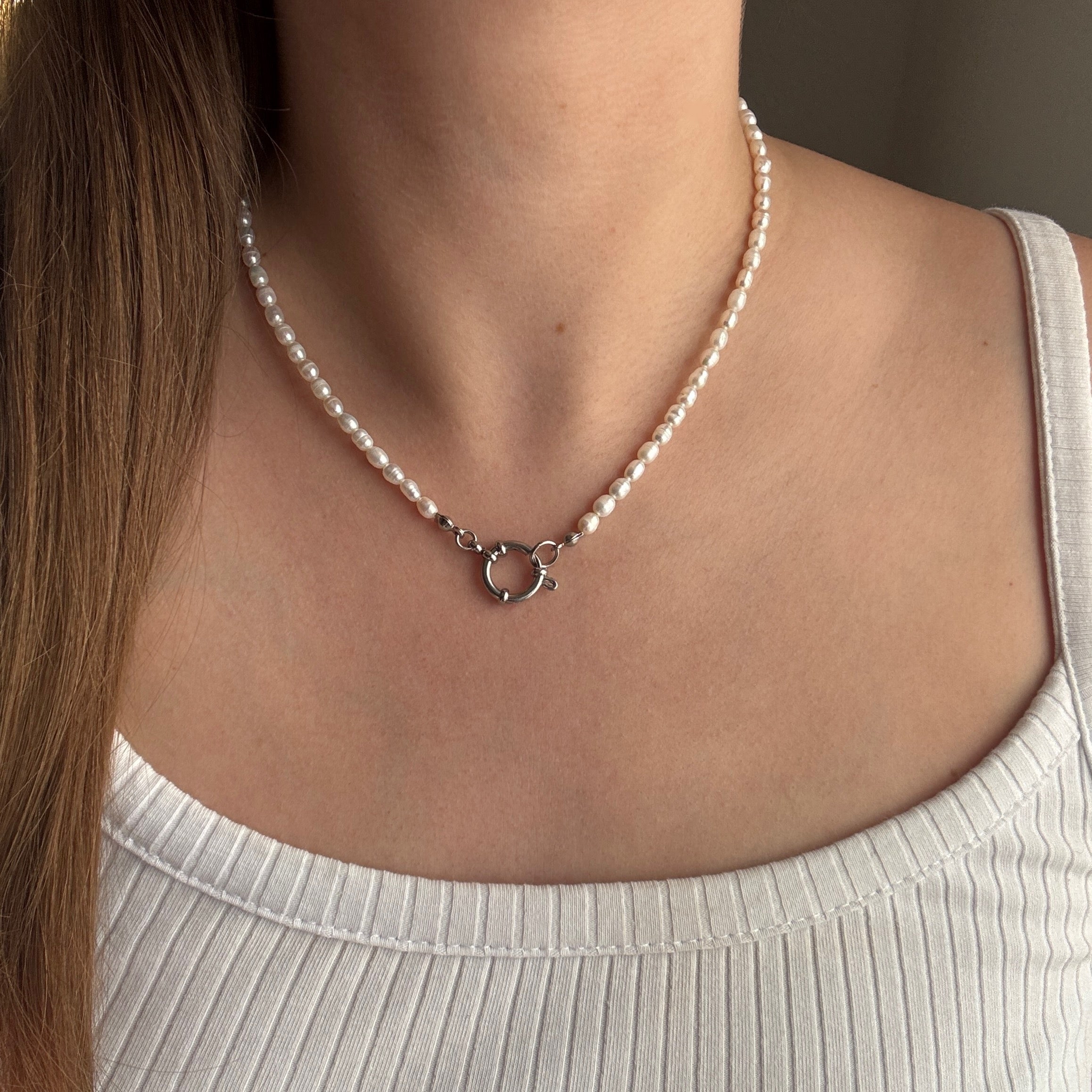 perlenkette#Farbe_Silber