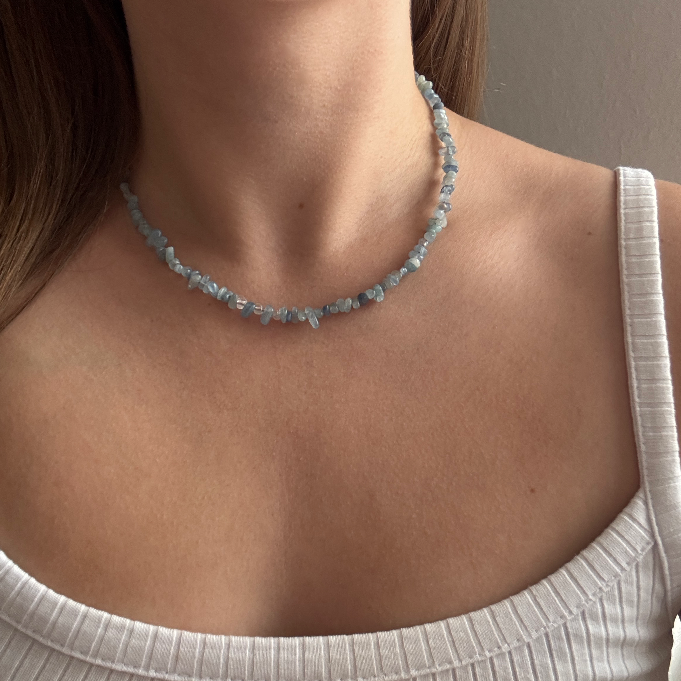 Aquamarin Kette