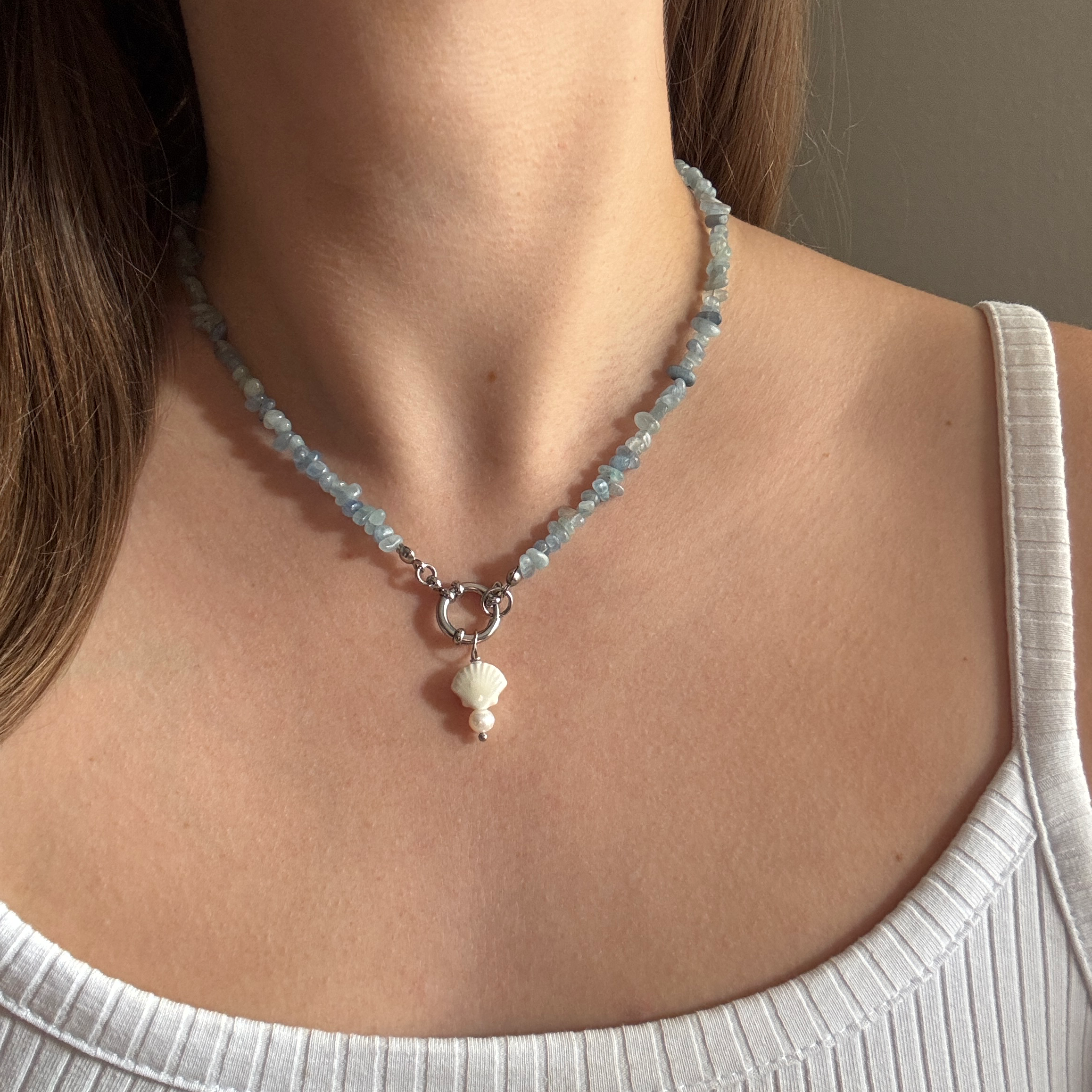 aquamarinkette#Farbe_Silber