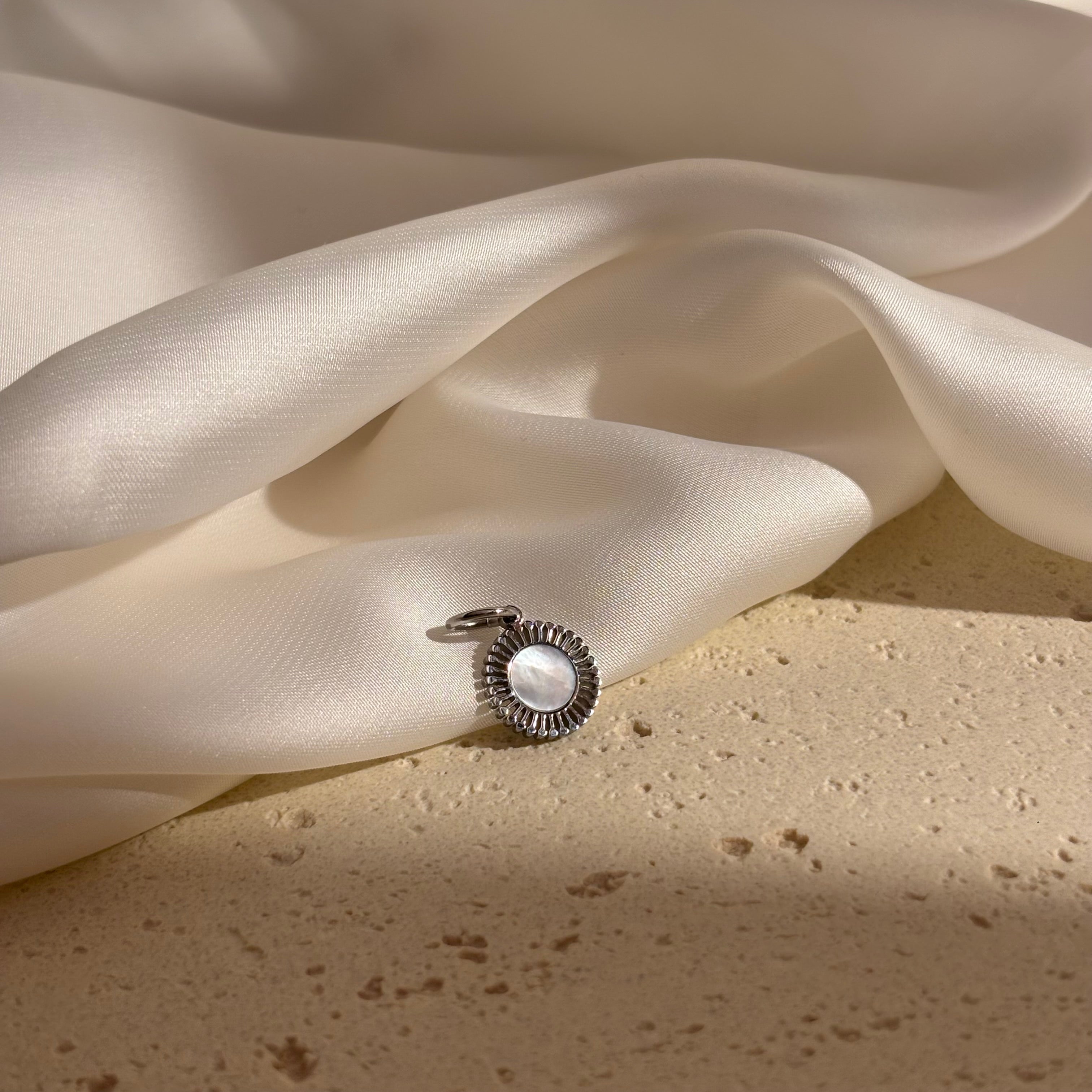 Anhänger Perlmutt Sonne